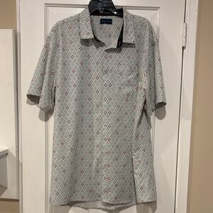 William Murray Golf Blue Casual Button Down Shirt XXL